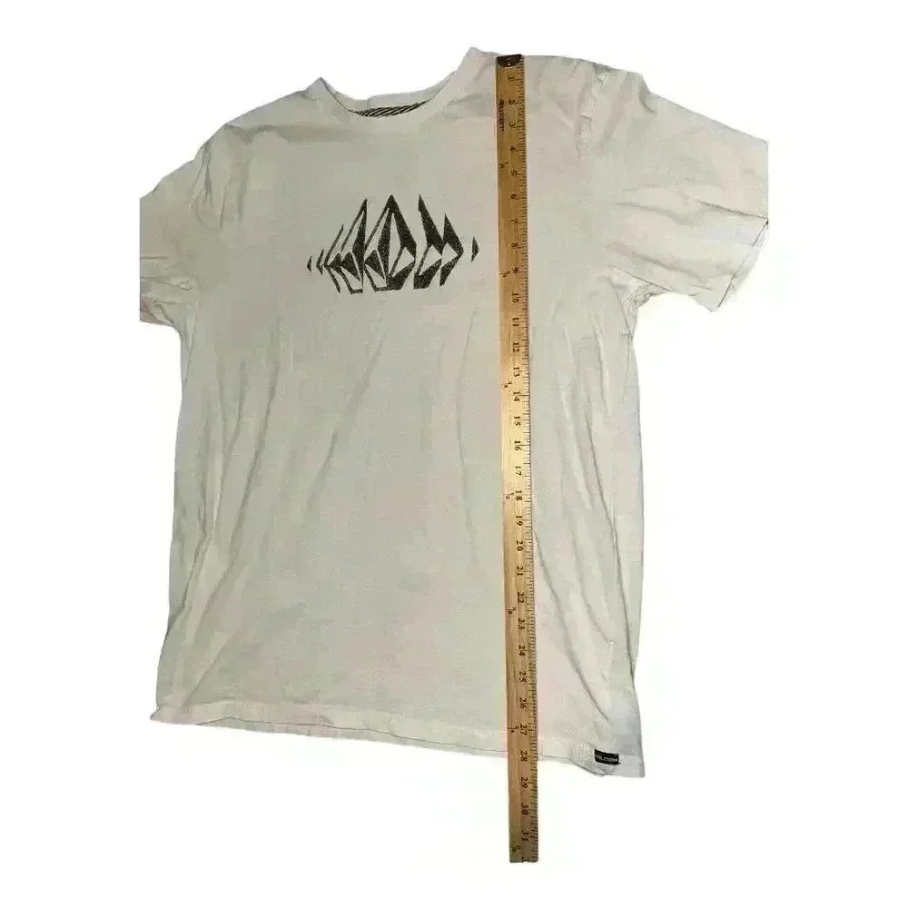 Volcom White Stone Sounds T-Shirt, Mens Large - Picture 7 of 7
